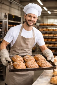 Baker – Oslo, Norway | Bakery Production | Approx. NOK 220 / Hour | Full-Time Job 2026