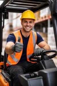 Forklift Operator – Bielefeld, Germany | Warehouse Logistics | €17 / Hour | Full-Time Job 2026