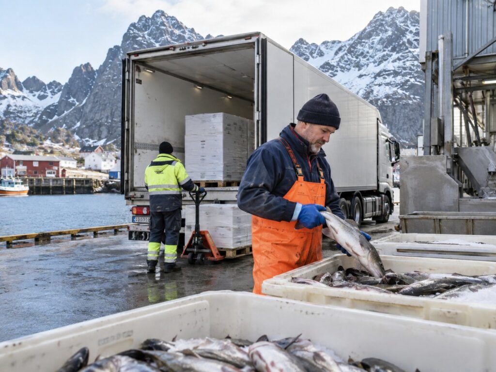 C+E Driver / Seafood Production Worker Norway – Sund i Lofot…