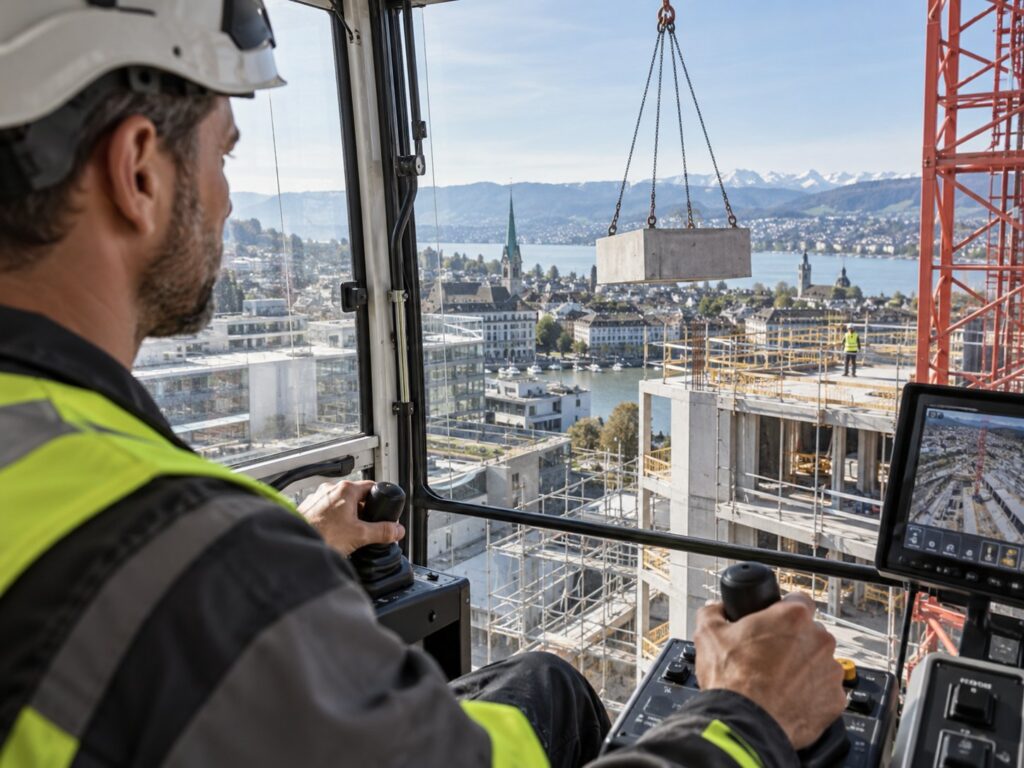 Crane Operator Switzerland – Zurich | 5,800–6,500 CHF/hour