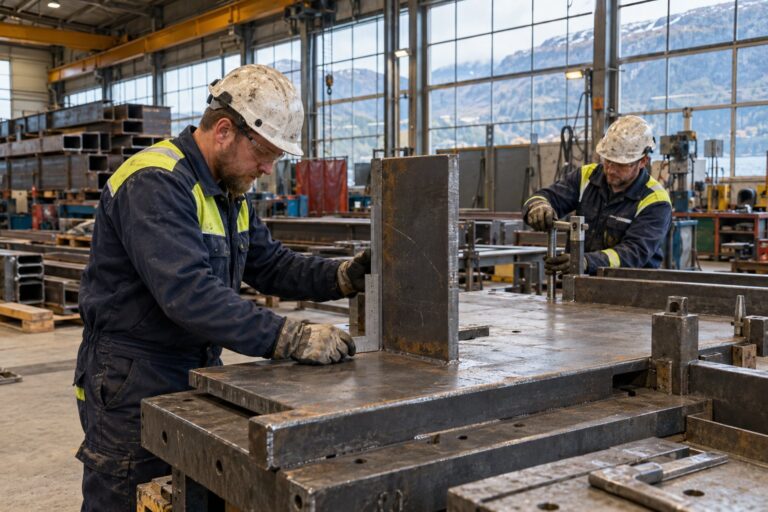 Platefitter job in Etne, Norway